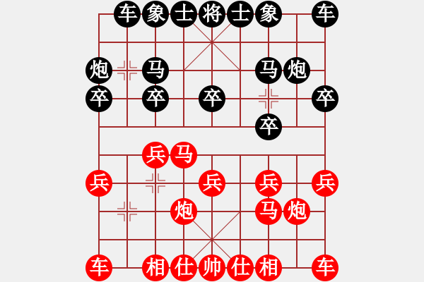 象棋棋譜圖片：神劍伏魔(北斗)-勝-綠樂東(9星) - 步數(shù)：10 