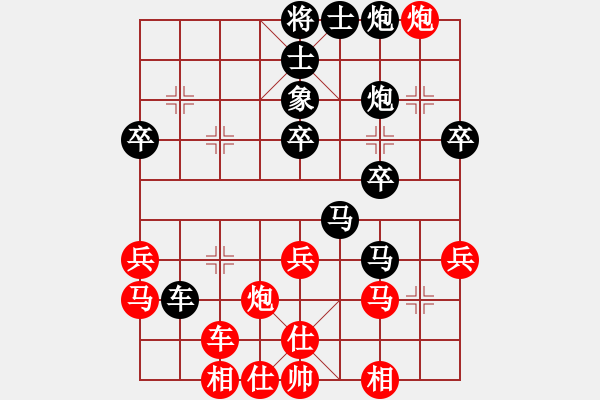 象棋棋譜圖片：和合禾鶴(9級)-負-bbboy002(5級) - 步數(shù)：40 