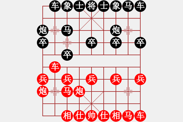 象棋棋譜圖片：四川省 許文章 和 河北省 孟繁睿 - 步數(shù)：10 