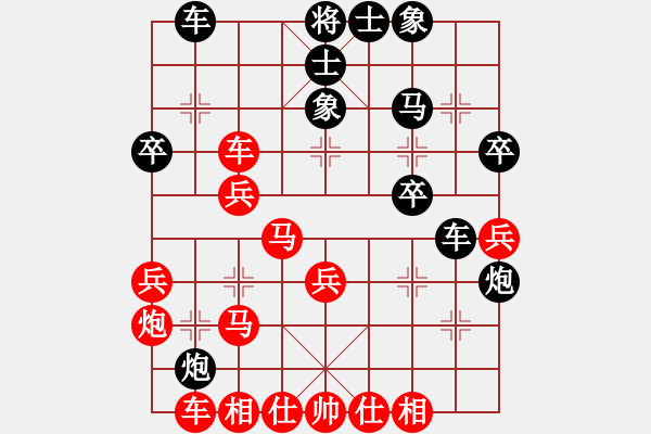 象棋棋譜圖片：教父(月將)-勝-河北快刀(日帥) - 步數(shù)：40 