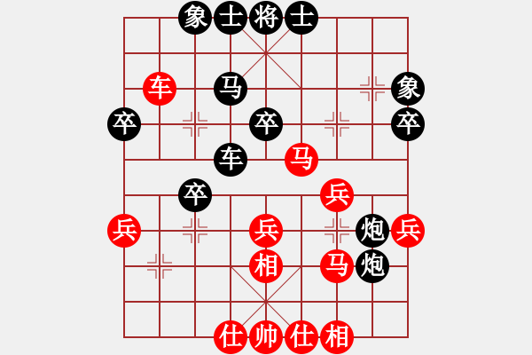 象棋棋譜圖片：ccjiang(1段)-負(fù)-三棋(1段) - 步數(shù)：40 