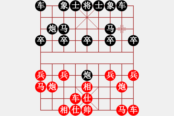 象棋棋譜圖片：17第3屆傅山杯第3輪 張新華 和 安相融 - 步數(shù)：10 