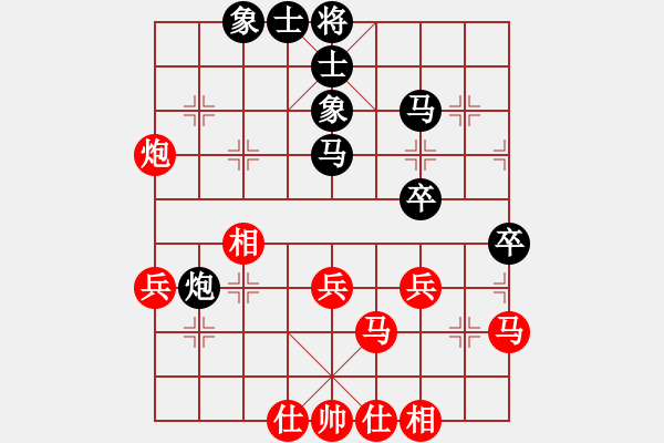 象棋棋譜圖片：廣東許銀川 Vs 黑龍江張曉平 - 步數(shù)：40 