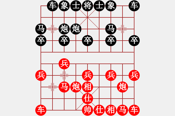 象棋棋譜圖片：泉州 許謀生 勝 福州 林楠 - 步數(shù)：10 