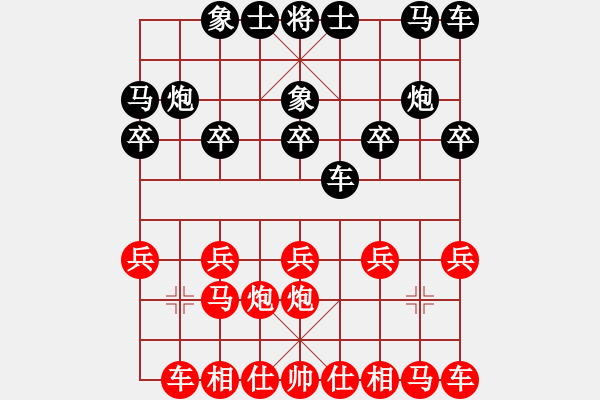 象棋棋譜圖片：神劍門許仙(2段)-勝-舞天姬(7段) - 步數(shù)：10 