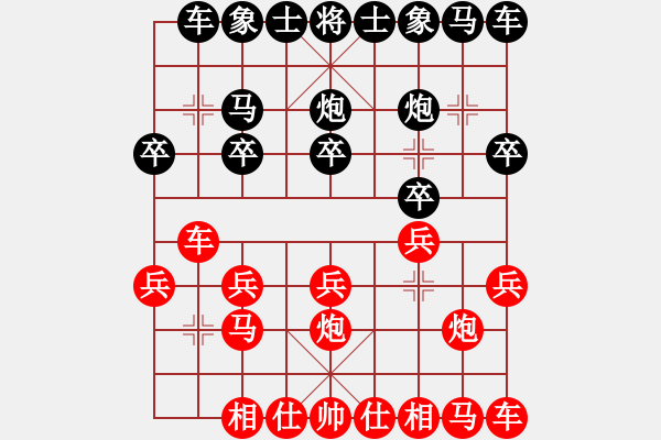 象棋棋譜圖片：我是探花郎(3弦)-勝-弈海先生(8弦) - 步數(shù)：10 