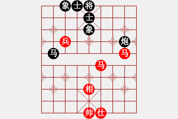 象棋棋譜圖片：eebirdee(2段)-和-刁不三刀(7段) - 步數(shù)：100 