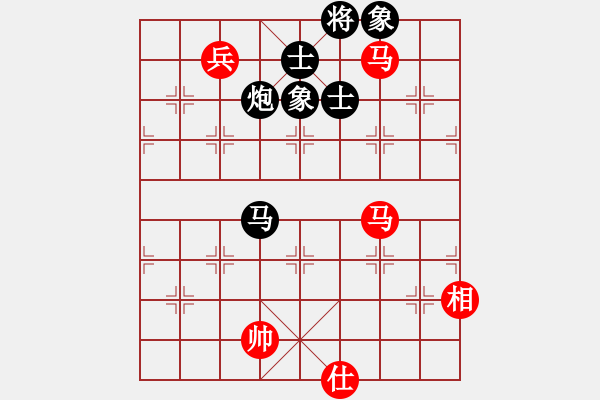 象棋棋譜圖片：eebirdee(2段)-和-刁不三刀(7段) - 步數(shù)：190 