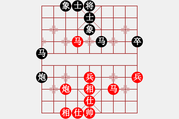 象棋棋譜圖片：高比囝(8段)-和-魔鬼轉世(9段) - 步數(shù)：60 