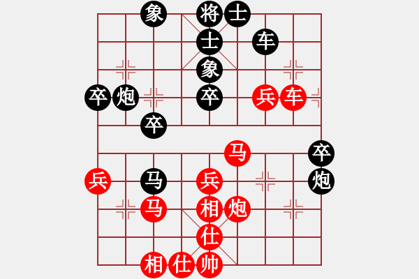 象棋棋譜圖片：天下第一刀(9段)-負(fù)-六脈神劍友(8段) - 步數(shù)：40 