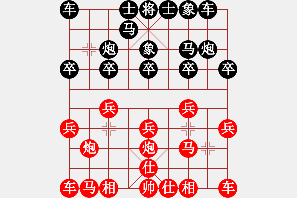 象棋棋譜圖片：陳立豐 先勝 王文賢 - 步數(shù)：10 