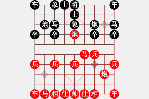 象棋棋譜圖片：福和雄(9段)-負(fù)-不平(人王) - 步數(shù)：10 