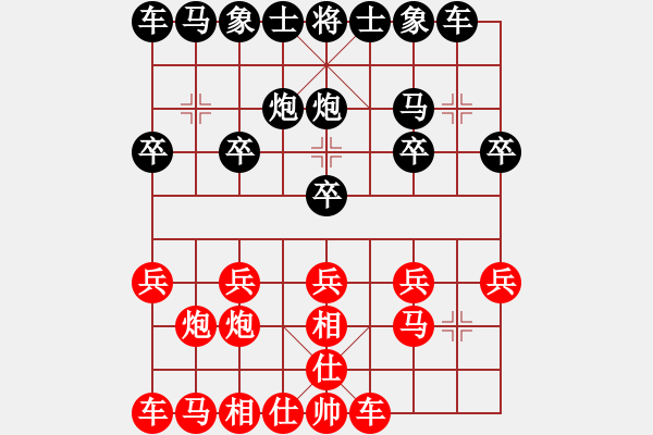 象棋棋譜圖片：愛中華之金鉤炮專輯《30》先勝誠信6-2 - 步數(shù)：10 