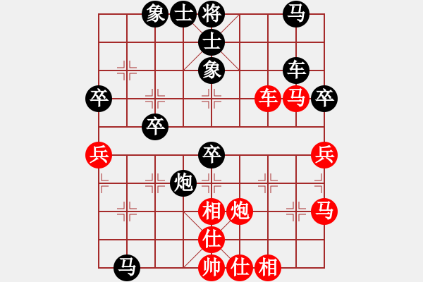 象棋棋譜圖片：路人乙 負(fù) 榮志剛 - 步數(shù)：60 