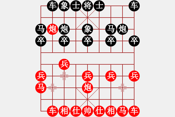 象棋棋谱图片：R5 06 杨宗谕 先和 范启源 - 步数：10 