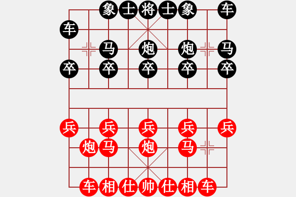 象棋棋譜圖片：第2輪劉春雨（上饒）先勝周森（南昌工學院） - 步數(shù)：10 