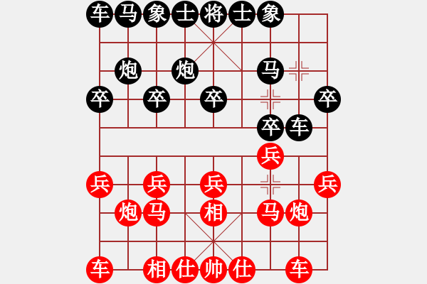 象棋棋譜圖片：新加坡 康德榮 負(fù) 法國(guó) 鄧清忠 - 步數(shù)：10 