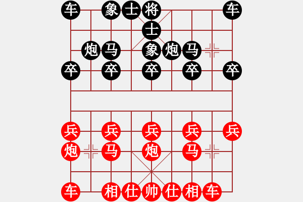 象棋棋譜圖片：2023.3.1.5中級場先勝 - 步數(shù)：10 