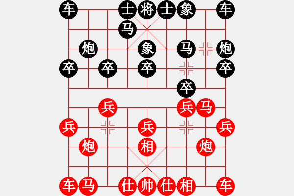 象棋棋譜圖片：后勝金鵬十八變（9-2 五分鐘） - 步數(shù)：10 