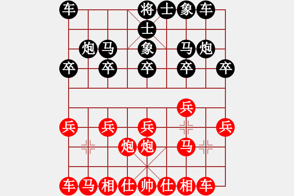 象棋棋譜圖片：[大鴻]太極[紅] -先負- 高手請繞道[黑] - 步數(shù)：10 