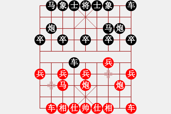 象棋棋譜圖片：詹家輝(讓單馬) 勝 1.65中級 2 - 步數(shù)：10 