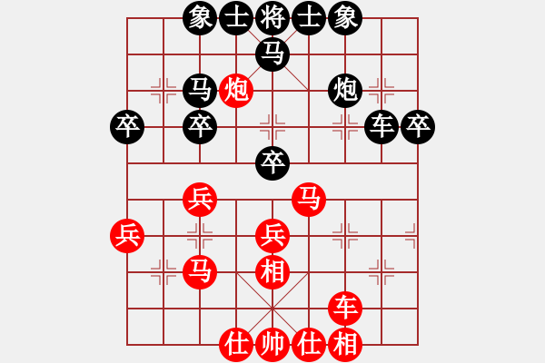 象棋棋譜圖片：小彌勒佛(9段)-勝-棋戰(zhàn)英雄(4段) - 步數(shù)：40 