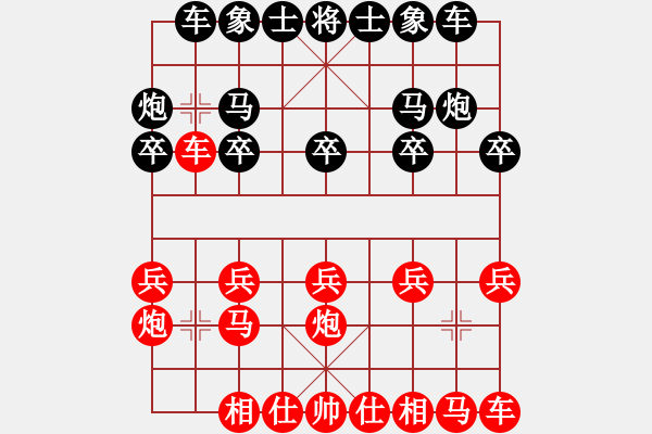 象棋棋譜圖片：chesscc(6段)-勝-zfcfqta(5r) - 步數(shù)：10 