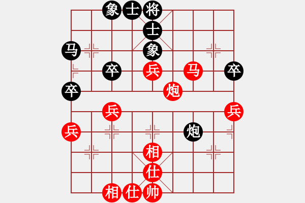 象棋棋譜圖片：初學(xué)者之一(7段)-勝-只會(huì)撿漏贏(yíng)(2段) - 步數(shù)：60 