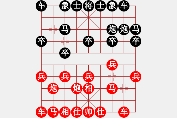 象棋棋譜圖片：常德探長(zhǎng)1VS倚天高手(2016 8 20) - 步數(shù)：10 