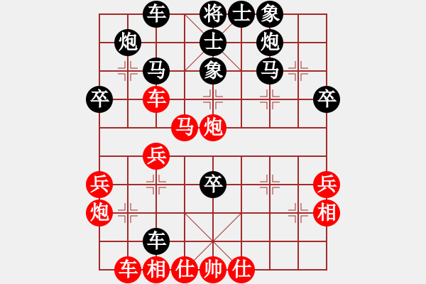 象棋棋譜圖片：琪中琪(天罡) 負(fù) 比錯藝術(shù)(天罡) - 步數(shù)：40 