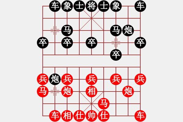 象棋棋譜圖片：鶴城屠龍刀VS倚天高手(2017 5 4 星期四) - 步數(shù)：10 