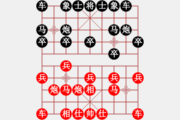 象棋棋譜圖片：董子仲 先負(fù) 魯本杰 - 步數(shù)：10 