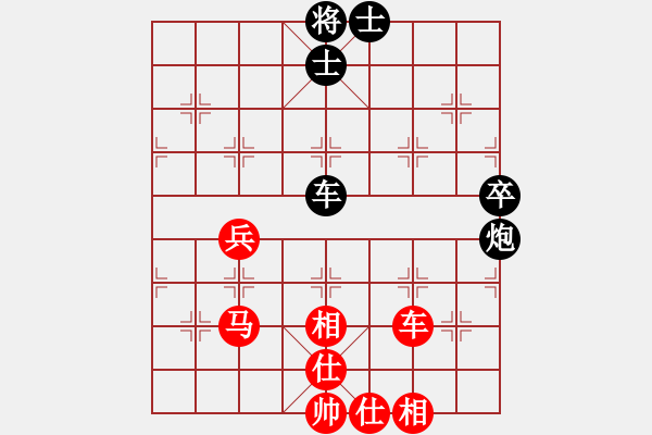 象棋棋譜圖片：輕裘肥馬[357266726] -VS- 【中】彭香正[609092485] - 步數：80 