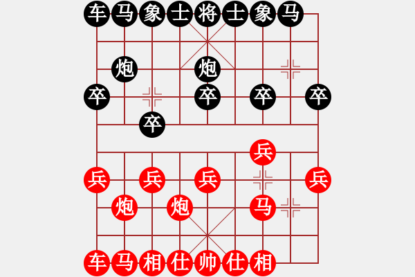 象棋棋譜圖片：20150815-20150816 第三十四屆觀音盃段甲(2) 陳品克 先勝 吳書(shū)芃.PGN - 步數(shù)：10 