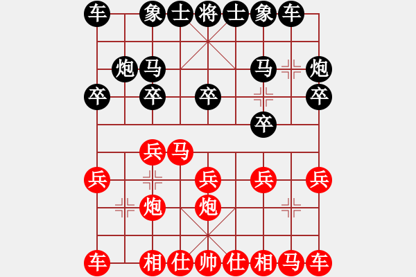 象棋棋譜圖片：3 - 步數(shù)：10 