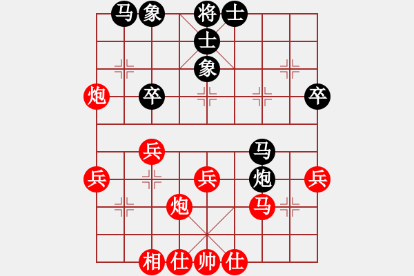 象棋棋譜圖片：打狗棒(3段)-勝-揭東高楚群(5段) - 步數(shù)：40 