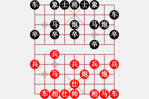 象棋棋譜圖片：昆鵬展翅(7段)-和-夢(mèng)里菩提(5段) - 步數(shù)：10 