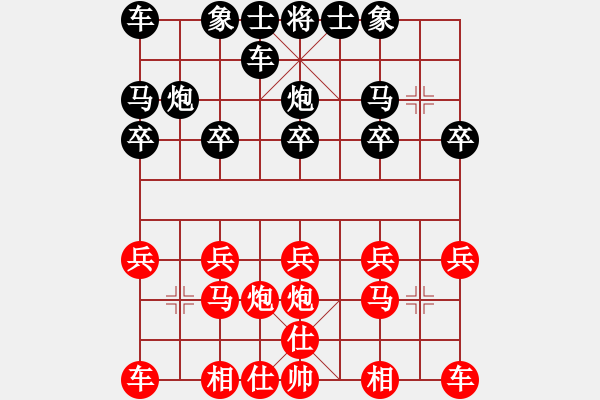 象棋棋譜圖片：⒉o0⑧哖娶禰[345710449] -VS- 橫才俊儒[292832991] - 步數(shù)：10 