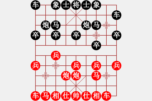 象棋棋谱图片：蒋东平先和钟敏2（2022 04 02蓬安钟敏家） - 步数：10 