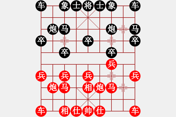 象棋棋譜圖片：2020.7.21.3升級賽先勝學生三 - 步數(shù)：10 