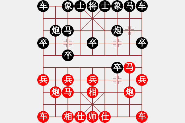 象棋棋譜圖片：網(wǎng)上行(7段)-勝-風(fēng)和日麗(3段) - 步數(shù)：10 