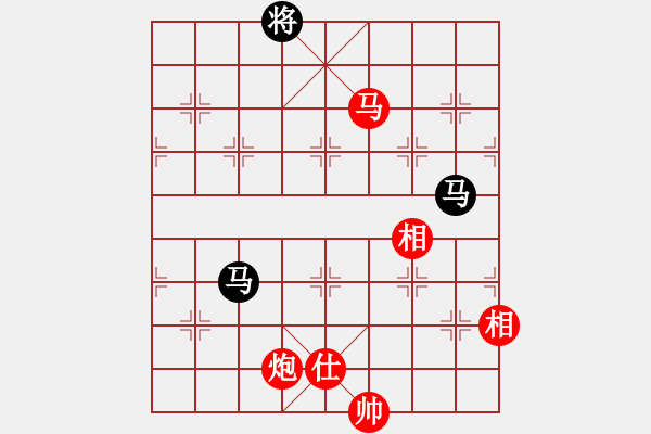 象棋棋谱图片：测机器稳定(4段)-和-雨果剖(7段) - 步数：190 