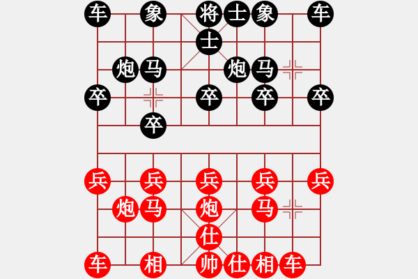 象棋棋譜圖片：香港 吳強 負 香港 張志鋒 - 步數(shù)：10 