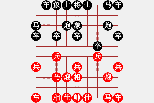 象棋棋譜圖片：楚界飄零(北斗)-勝-sxin(無上) - 步數(shù)：10 