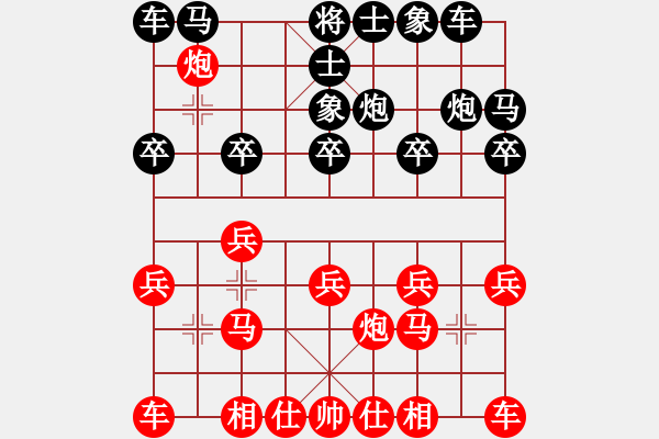 象棋棋譜圖片：初學者之一(5段)-負-faneric(4段) - 步數(shù)：10 