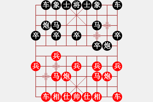 象棋棋譜圖片：鴛鴦屏風(fēng)馬(5f)-勝-bbbgoal(6f) - 步數(shù)：10 