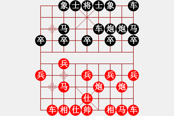 象棋棋譜圖片：陳澤斌(日帥)-勝-劍之光(月將) - 步數(shù)：10 