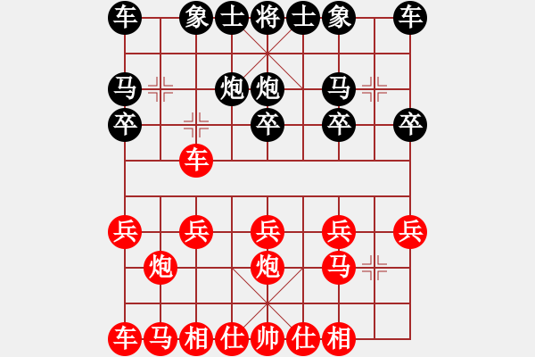 象棋棋譜圖片：滴水穿石佛[423375394]sheng求金[771433861] - 步數(shù)：10 