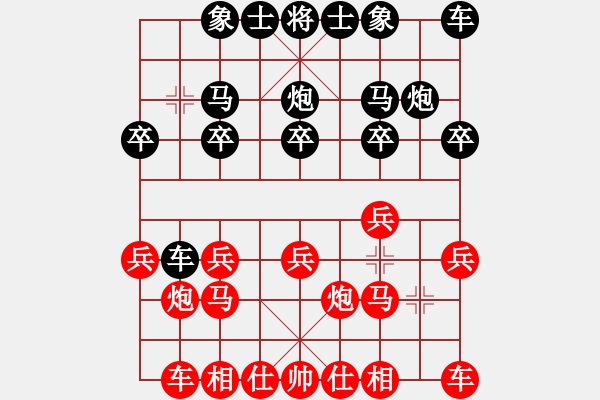 象棋棋譜圖片：灑瀟(9星)-勝-大將第一(9星) - 步數(shù)：10 