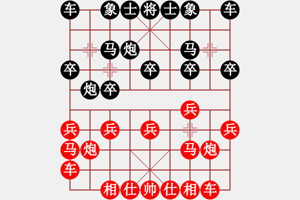 象棋棋譜圖片：2019臨沂卓爾杯象棋公開賽第四輪紅臨沂徐勤華先對本人 - 步數(shù)：10 